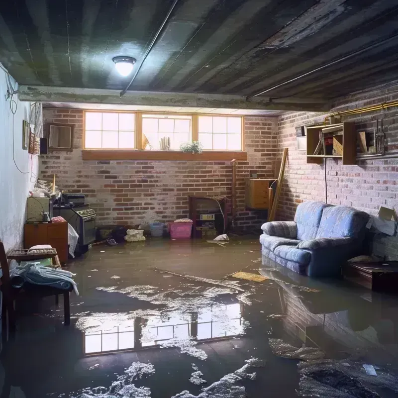 Flooded Basement Cleanup in Winchester Center, CT